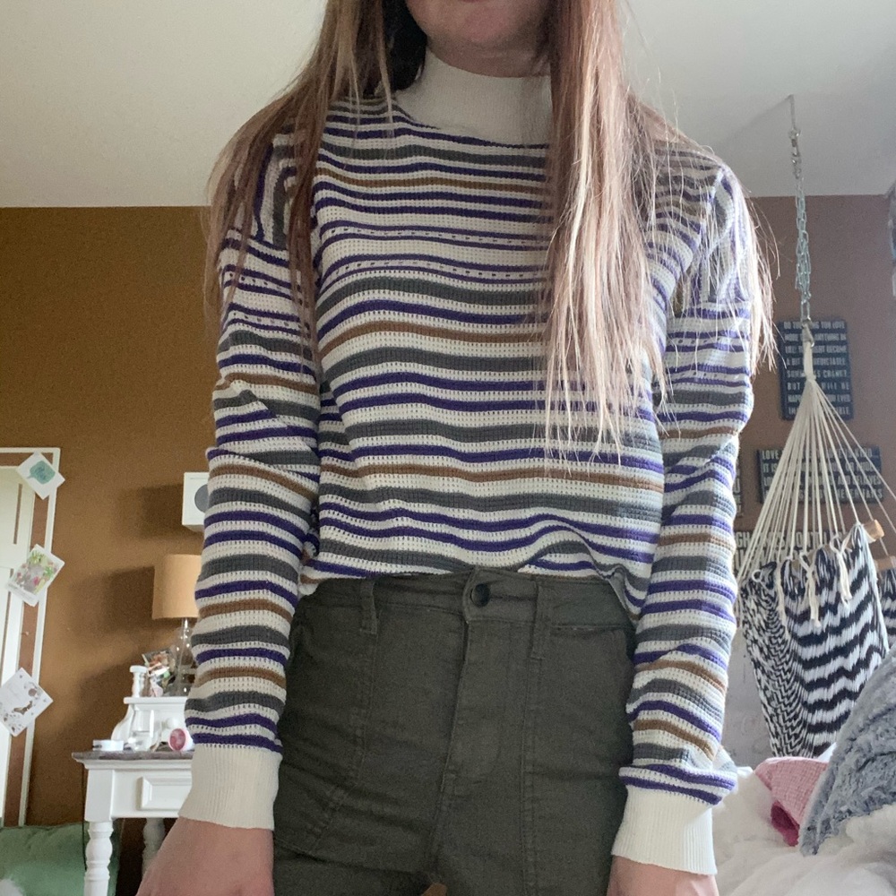 striped sweater